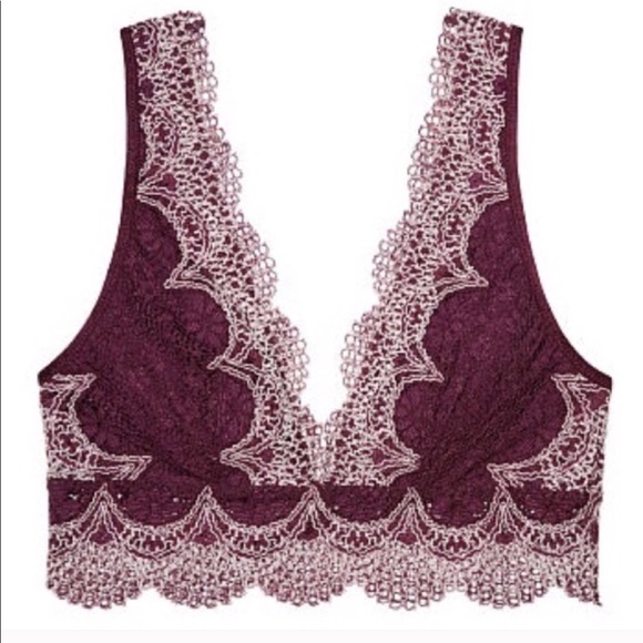 Body By Victoria Secret Plunge lace Crossdye bra - Picture 8 of 8